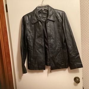 OUTBOUND leather jacket size S (6-8)